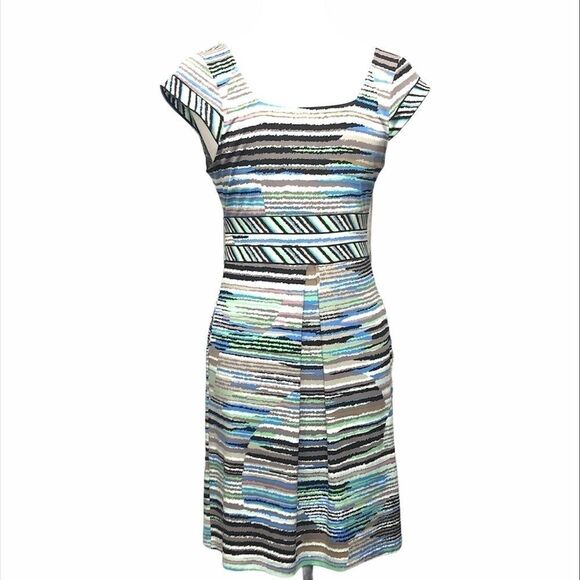 𝅺bcbgmaxazria Watercolor Dress - Picture 5 of 10